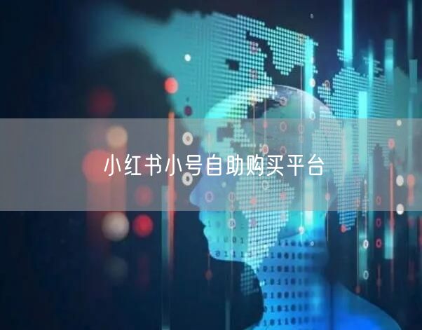 小红书小号自助购买平台