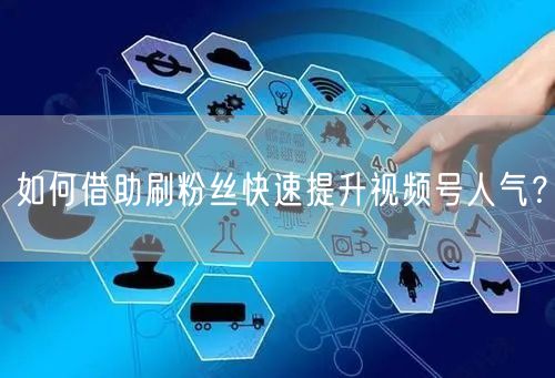 如何借助刷粉丝快速提升视频号人气？