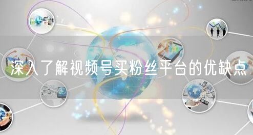 深入了解视频号买粉丝平台的优缺点