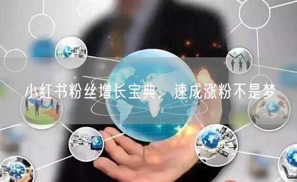 小红书粉丝增长宝典，速成涨粉不是梦